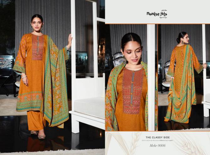 Mumtaz Mehr Pashmina Casual Wear Wholesale Dress Material Collection